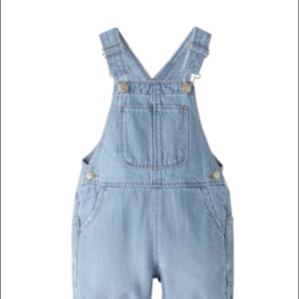 Denim overalls